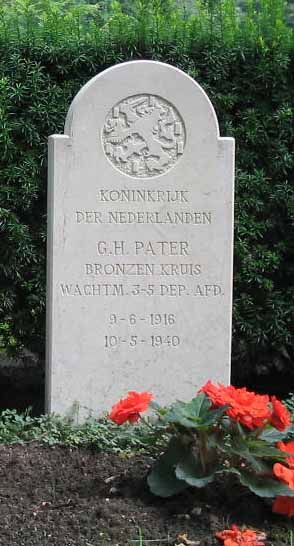 Afbeelding van graf of monument van Gerrit Hermanus Pater