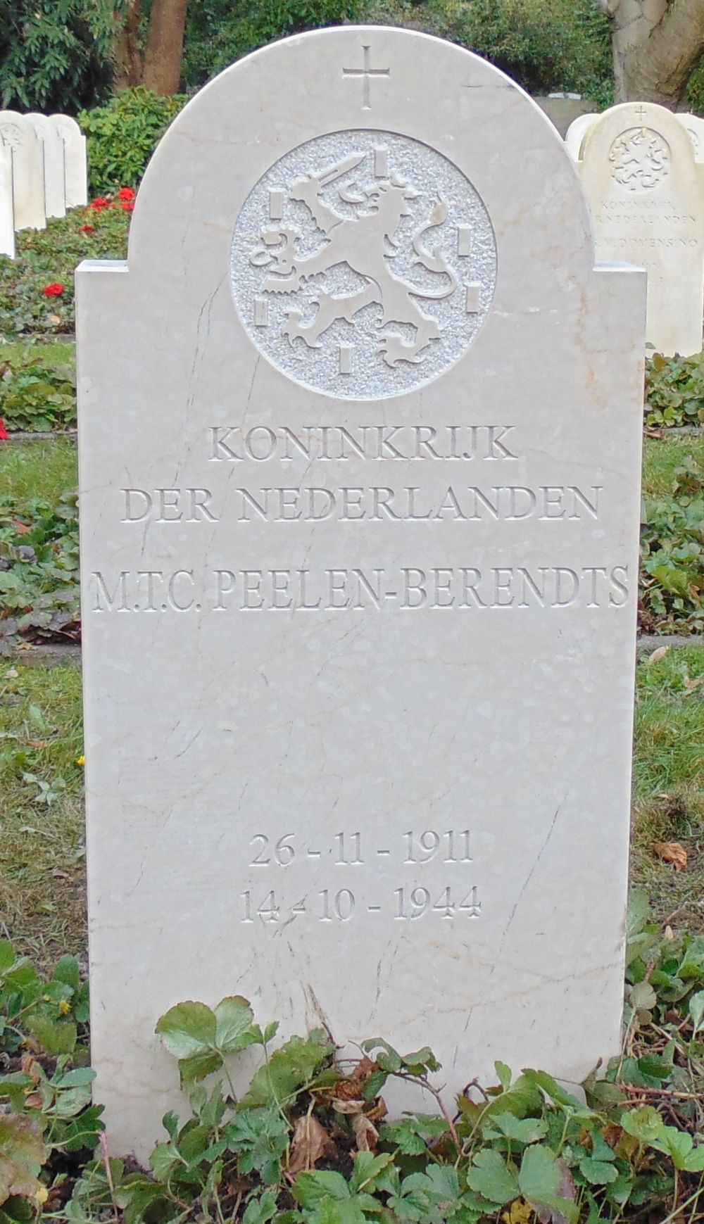 Afbeelding van graf of monument van Maria Theodora Cornelia Peelen-Berendts