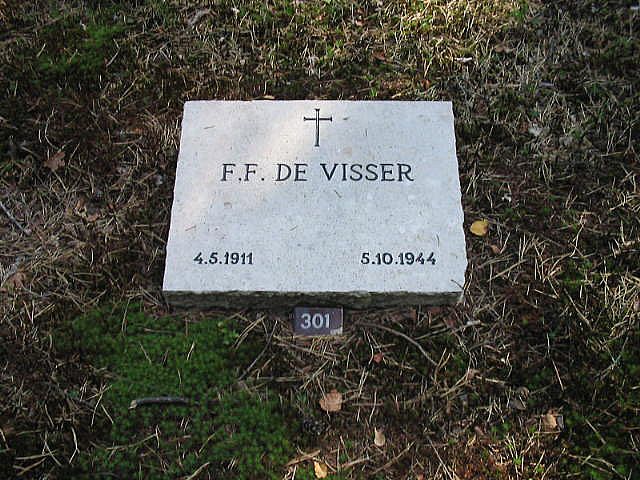 Afbeelding van graf of monument van Franciscus Frederik de Visser