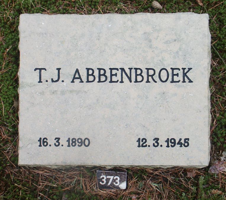 Afbeelding van graf of monument van Teunis Johannes Abbenbroek