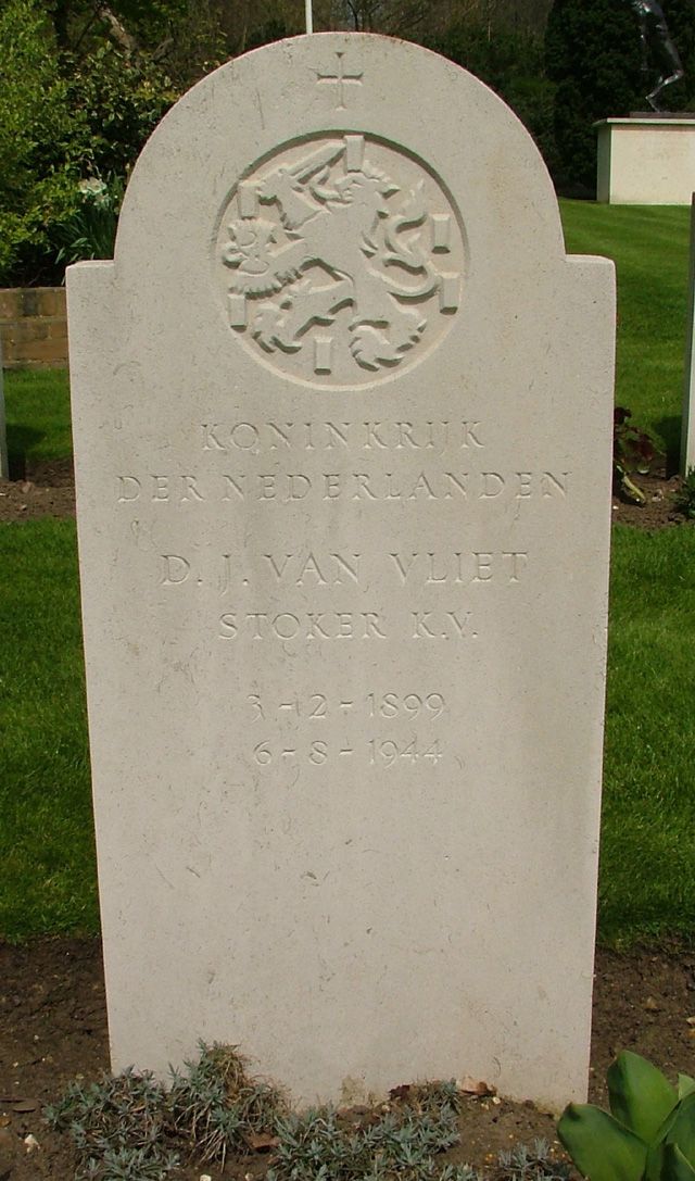 Afbeelding van graf of monument van Dirk Johannes van Vliet