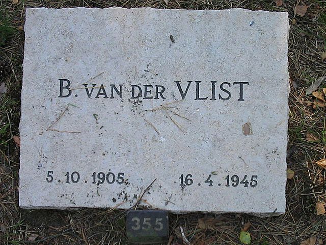 Afbeelding van graf of monument van Bernardus van der Vlist