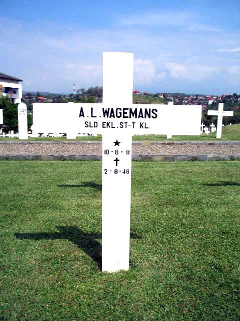 Afbeelding van graf of monument van Antonius Laurentius Wagemans