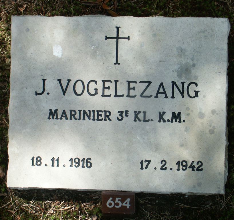 Afbeelding van graf of monument van Johannes Vogelezang
