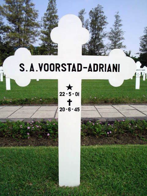 Afbeelding van graf of monument van Sjoukje Alida Voorstad-Adriani
