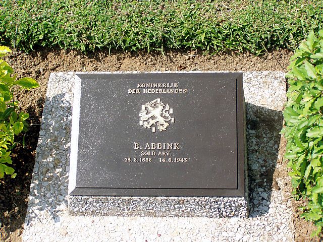 Afbeelding van graf of monument van Bernard Abbink