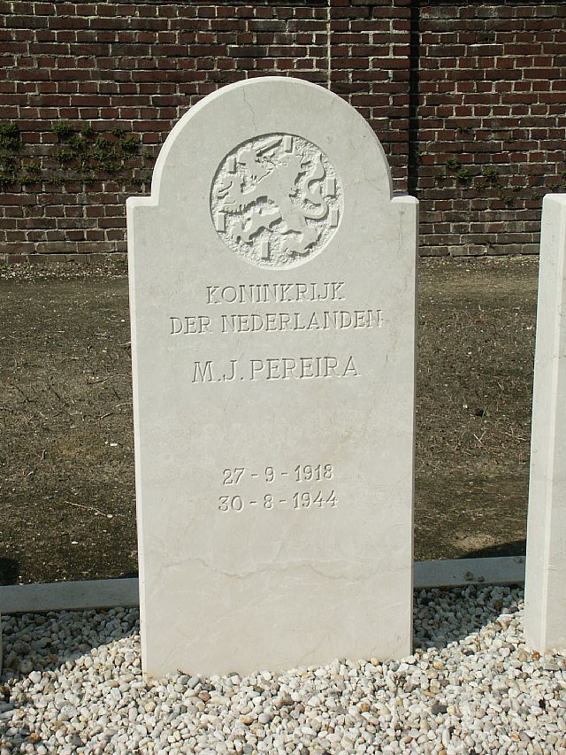 Afbeelding van graf of monument van Marinus Johannes Pereira