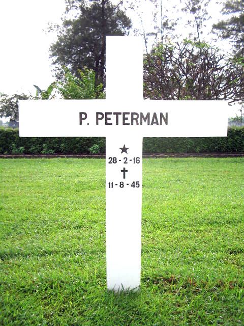 Afbeelding van graf of monument van Piet Peterman