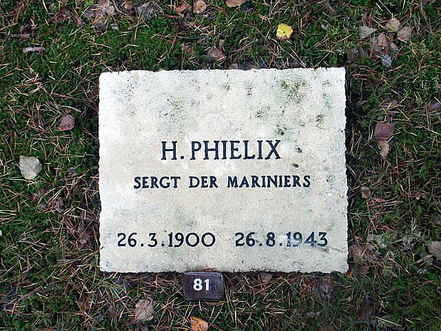 Afbeelding van graf of monument van Hendrikus Phielix