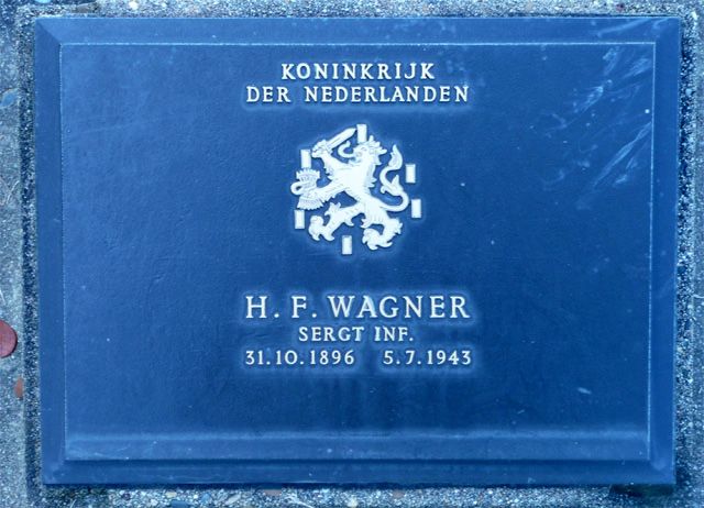 Afbeelding van graf of monument van Herman Frans Wagner