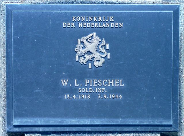Afbeelding van graf of monument van Willem Louis Pieschel