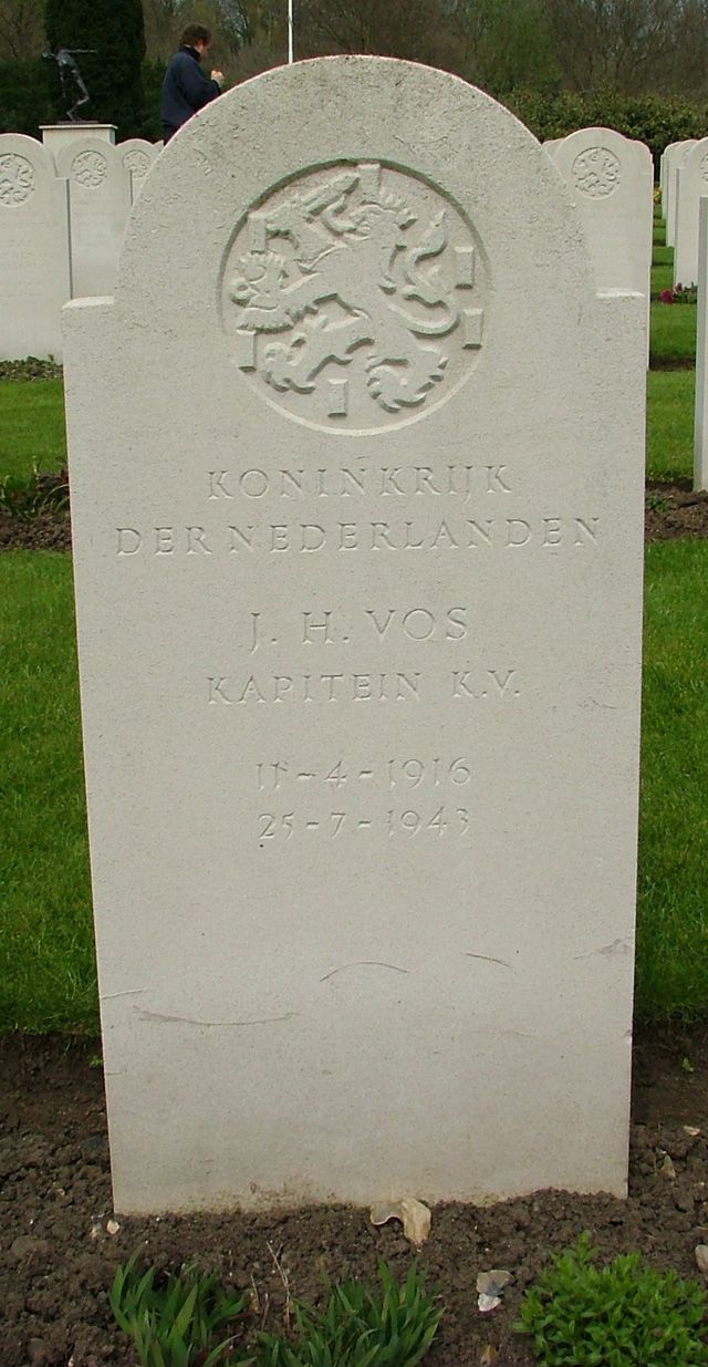 Afbeelding van graf of monument van Jan Harmannus Vos