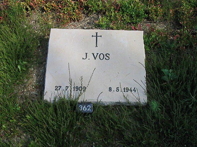 Afbeelding van graf of monument van Johannes Vos