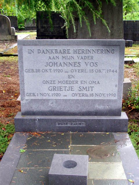 Afbeelding van graf of monument van Johannes Vos