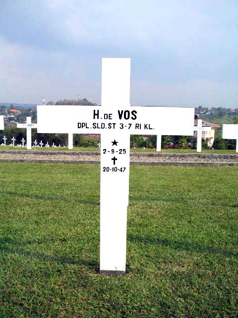 Afbeelding van graf of monument van Hubrecht de Vos