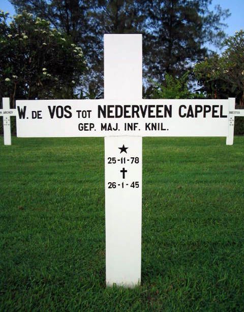 Afbeelding van graf of monument van Willem de Vos tot Nederveen Cappel