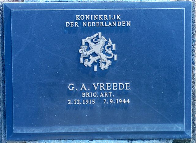 Afbeelding van graf of monument van George August Vreede