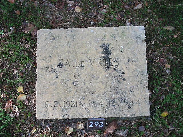 Afbeelding van graf of monument van Albertus de Vries