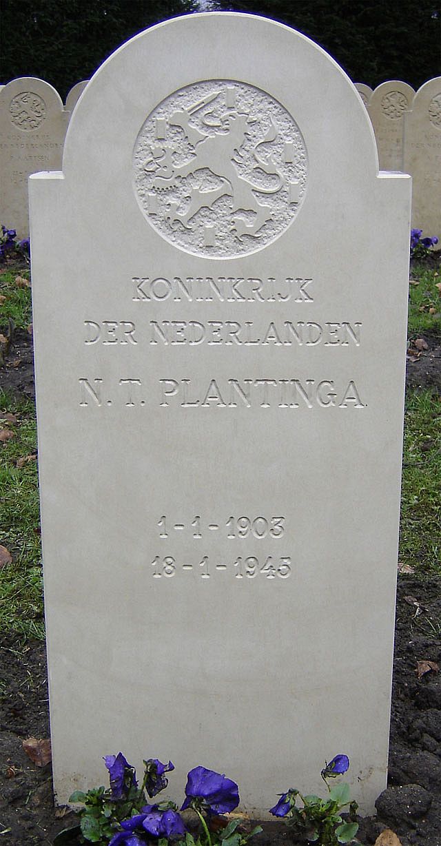 Afbeelding van graf of monument van Nicolaas Theodorus Plantinga