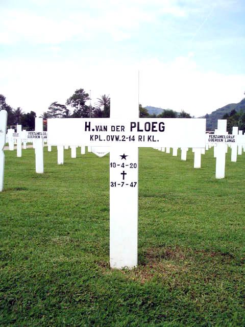 Afbeelding van graf of monument van Hendrikus van der Ploeg