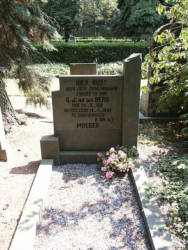 Afbeelding van graf of monument van Gerrit Jan van den Berg