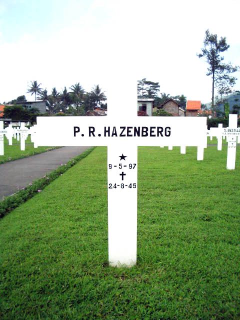Afbeelding van graf of monument van Pieter Roelof Hazenberg