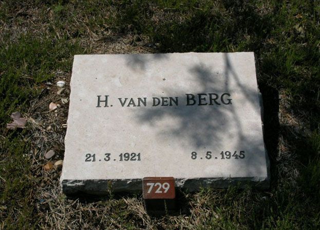 Afbeelding van graf of monument van Hendrik van den Berg