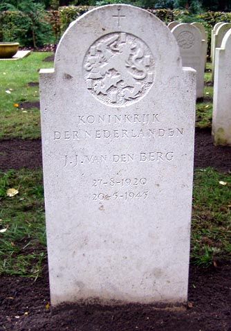 Afbeelding van graf of monument van Jacobus Johannes van den Berg