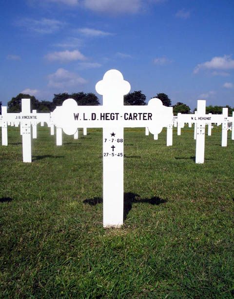 Afbeelding van graf of monument van Wilhelmina Lucy Dorothy Hegt-Carter