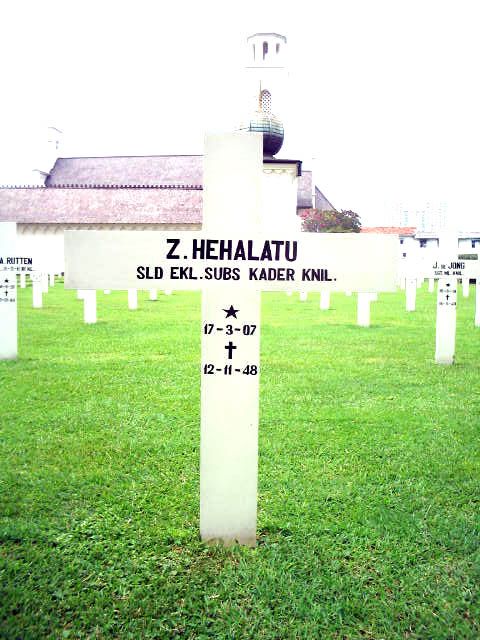 Afbeelding van graf of monument van Zeth Hehalatu