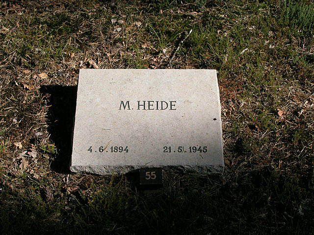 Afbeelding van graf of monument van Martinus Heide