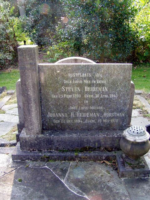 Afbeelding van graf of monument van Steven Heideman