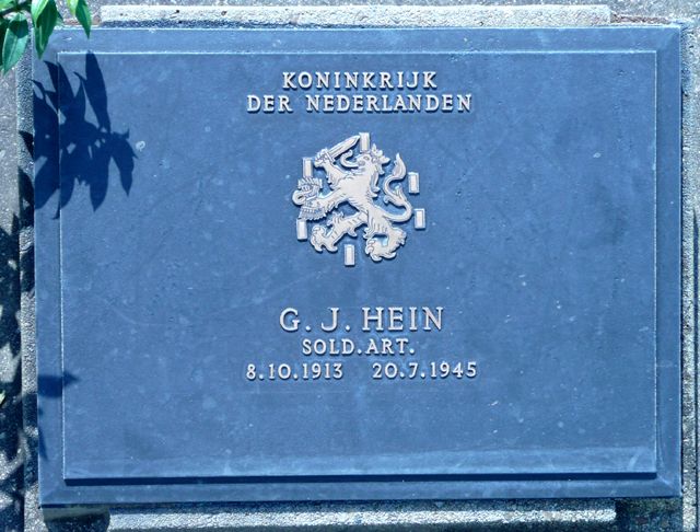 Afbeelding van graf of monument van Gerard Jan Hein