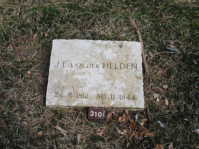 Afbeelding van graf of monument van Jan Elibert van der Helden