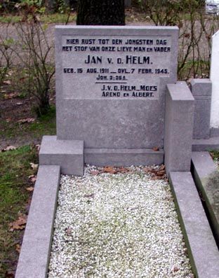 Afbeelding van graf of monument van Jan van der Helm