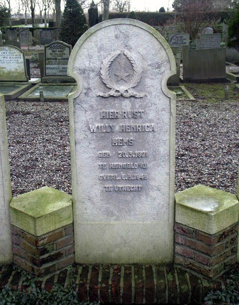 Afbeelding van graf of monument van Willy Henrica Hems