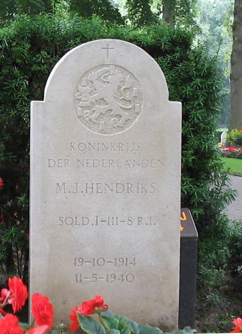 Afbeelding van graf of monument van Michiel Johannes Hendriks