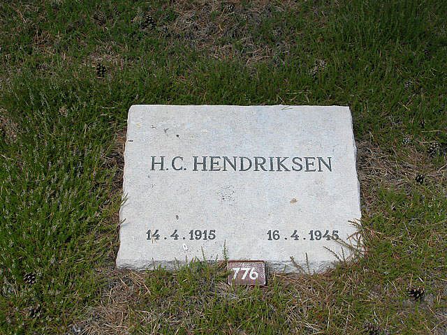 Afbeelding van graf of monument van Hendricus Cornelis Hendriksen
