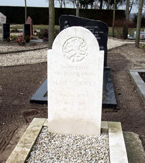 Afbeelding van graf of monument van Herman Theodorus Hendrikx