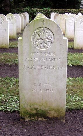 Afbeelding van graf of monument van Josephus Antonius Maria Hennekam