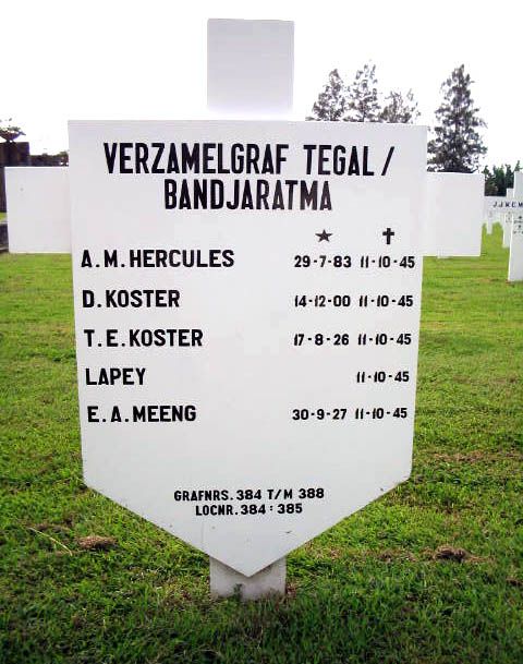 Afbeelding van graf of monument van Andries Morris Hercules