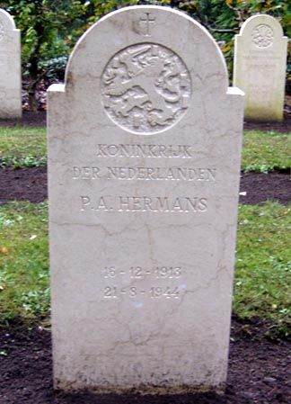 Afbeelding van graf of monument van Petrus Adrianus Hermans