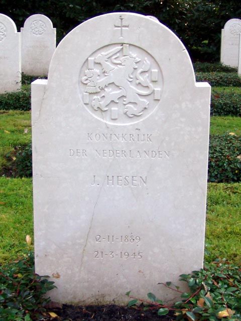 Afbeelding van graf of monument van Jan Hesen