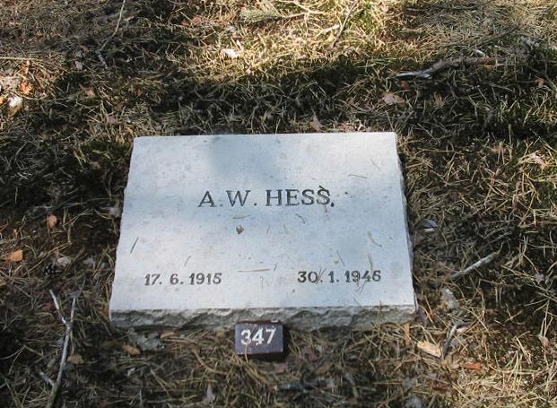 Afbeelding van graf of monument van Antonius Wilhelmus Hess