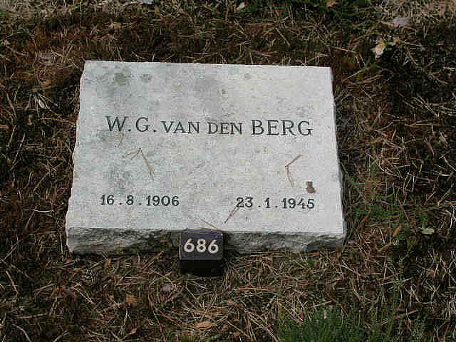 Afbeelding van graf of monument van Willem George van den Berg