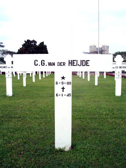 Afbeelding van graf of monument van Cornelis Gerard van der Heijde