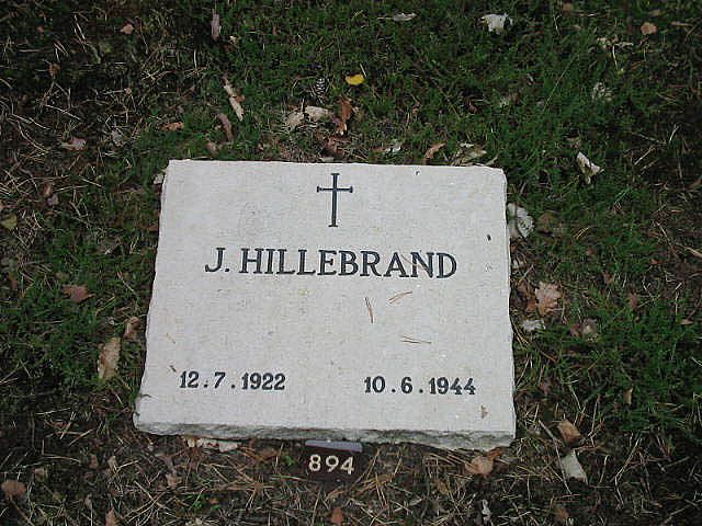Afbeelding van graf of monument van Johann Hillebrand