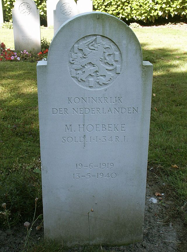 Afbeelding van graf of monument van Marinus Hoebeke