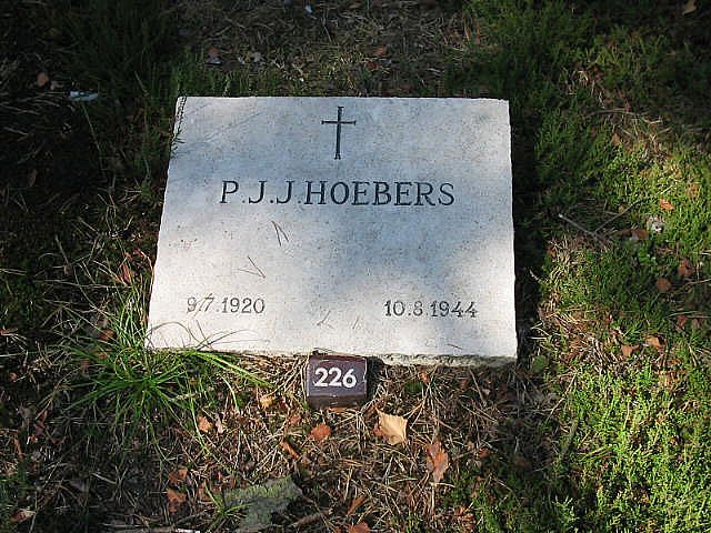 Afbeelding van graf of monument van Peter Johannes Jacobus Hoebers