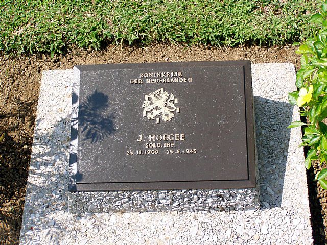 Afbeelding van graf of monument van Jan Hoegee